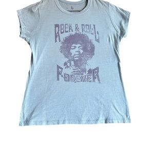 HENDRIX ROCK & ROLL FOREVER WOMANS TOP SZ MEDIUM